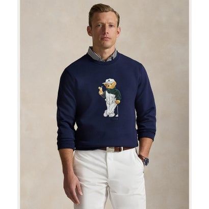 ポロ ゴルフ｜アールエルエックス POLO GOLF｜RLX GOLF （RLX）クラシック Polo ベア ダブルニット スウェットシャツ （410ネイビー）