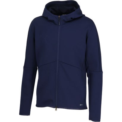 ピューマ PUMA ピューマ PUMA 蹴球 PUMAFTBL TRAVEL フーデットスウェット JKT 660131 （06 PUMANAVY）