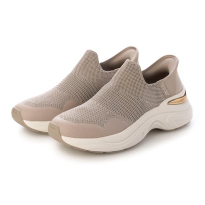 スケッチャーズ SKECHERS スニーカー レディース 177587 SKECHERS Slip ins HAZEL PRIYA ハンズフリー スリップインズ 厚底 スリッポン （ベージュ）｜LOCOMALL（ロコンド公式ストア）