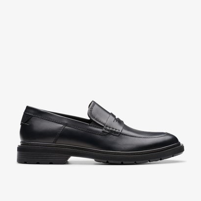 クラークス Clarks Burchill Penny / バーチルペニー （黒いことなめし革）