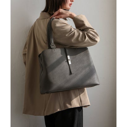 ヴィータフェリーチェ VitaFelice 3ルームロングハンドルトートバッグ （GRAY）