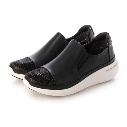 アンリーフ unReef トゥーキャップスリッポンスニーカー （ブラックコンビ）