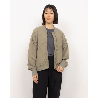 ニュー内鰓 NEW ERA レディース ウインドフルジップ WS WOVEN LIGHT BLOUSON OLV 14391918 （オリーブ）