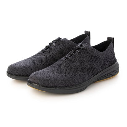 コール ハーン COLE HAAN グランド ハリオン スティッチライト ウィングチップ オックスフォード mens （ブラック/ペリスコープ/ブラック）