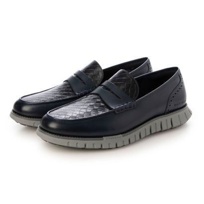 コール ハーン COLE HAAN ゼログランド リマスタード ペニーローファー mens （ネイビーブレザー スタンプド/ラバスモーク/シーストーン）