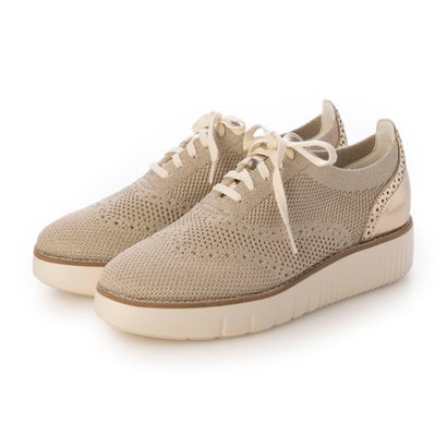 電話を掛ける ハーン COLE HAAN 地びたシティ プラットホーム スティッチライト オックスフォード womens （ライ / ゴールド メタリック 編み物 / 象牙色）