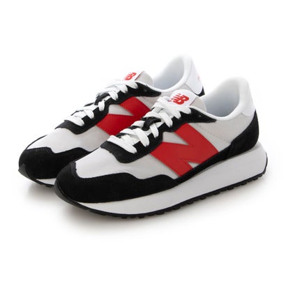ニュー平衡にする New Balance レディース スニーカー 厚底 MS237 （赤いこと）