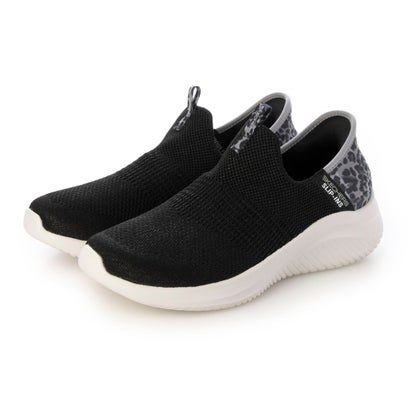 スケッチャーズ SKECHERS レディース スニーカー スリッポン SLIP-INS スリップインズ ULTRA FLEX 3.0-NATURAL 149712 (黒いこと) （黒いこと）