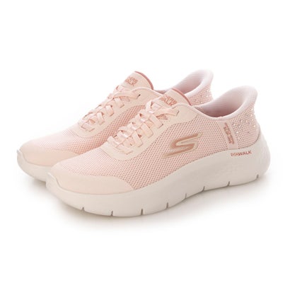 スケッチャーズ SKECHERS SLIP-INS：GO WALK FLEX - KRYSTA（スリップインズ：ゴーウォーク フレックス - クリスタ）125502 バンジーレーススニーカー （ライトピンク）
