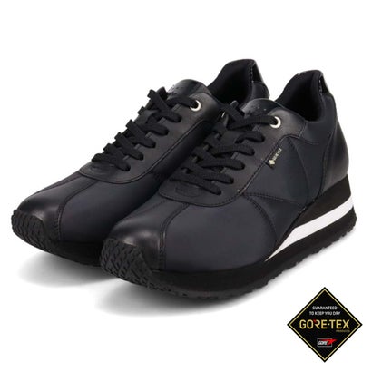 マドラスウォーク madras Walk 【雨合羽×表現スタイル引き上げる】GORE-TEX レディース スニーカー 5糎厚底 ウェッジソール MWL1030 （黒いこと）