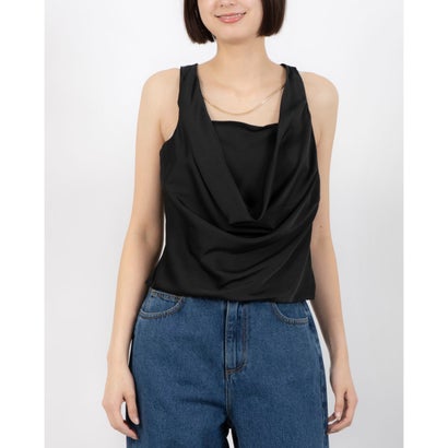 リナシメント RINASCIMENTO チェーンドレープTOPS （Nero）