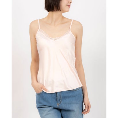 リナシメント RINASCIMENTO RロゴレースキャミTOPS （Rosa Chiaro）