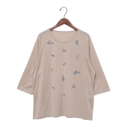 レリアンプラスハウス Leilian PLUS HOUSE カットソー （赤銅色系）