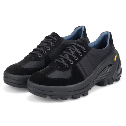 フープディドゥ whoop'-de-doo' vibram 厚底 ナイロン ジャーマントレーナー 【MEGADUMP】 （BL）