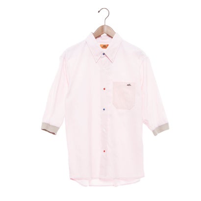 クリフ メイヤー KRIFF MAYER 6分袖 ハッピー シャツ （L/PINK）