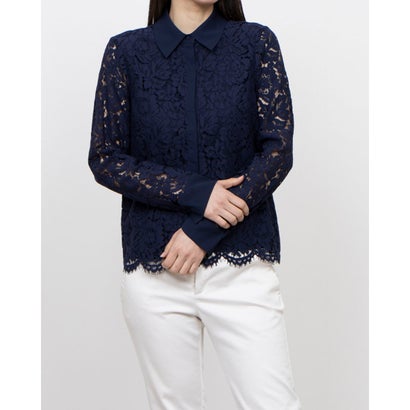 ホブズ HOBBS CLAIRE LACE SHIRT (MIDNIGHT NAVY)