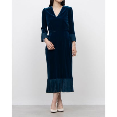 ホブズ HOBBS MARY VELVET DRESS （RIVERSIDE BLUE）