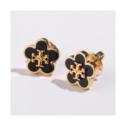 トリーバーチ TORY BURCH TORY BURCH ピアス KIRA ENAMEL FLOWER STUD 147151 （720/BLACK）