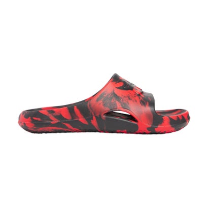 アンダーアーマー UNDER ARMOUR アンダーアーマー UNDER ARMOUR UA LOCKER V CAMO SLIDE UA ロッカー 5 カモ スライド 6000840 （001 BLACK/RED/BLACK）画像