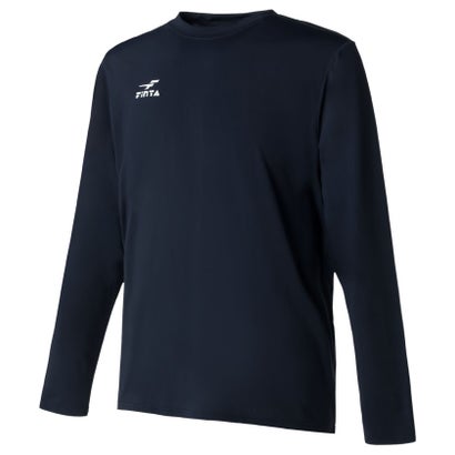 フィンタ FINTA サッカー 極冷 L/S プラクティスシャツ FT4438 （1100 ネイビー）