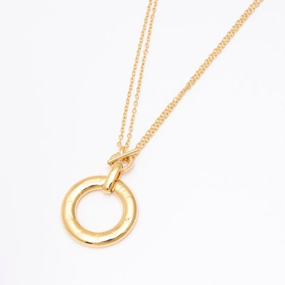 アガタ パリ AGATHA PARIS 19AW、C、45th、2wayネック、ロゴサークル、CZ （Crystal / gold）