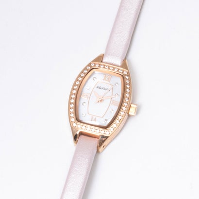 アガタ パリ AGATHA PARIS プチトノーウォッチ、MOP、レザーブレスレット、ピンク／ピンク （Pink/Pink）｜LOCOMALL（ロコンド公式ストア）