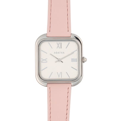 アガタ パリ AGATHA PARIS スクエアウォッチ、ピンクストラップ （Pink）｜LOCOMALL（ロコンド公式ストア）
