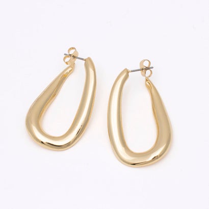 アガタ パリ AGATHA PARIS 20S、E、アンラセ、オーバルシェイプピアス （ゴールド）