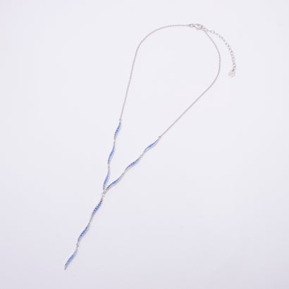 アガタ パリ AGATHA PARIS 19AW、E、WAVY、Y字ネックレス、CZ （Blue/silver） 15,009円