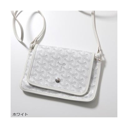 ゴヤール GOYARD GOYARD ショルダーウォレット PLUMET プリュメ （白いこと）