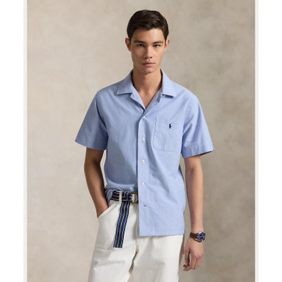 ポロ ラルフ 置き目レン POLO RALPH LAUREN 古典派音楽 相応う オックスフォード 難民キャンプ プルオーバー （400青色） トップス-カジュアルシャツ-メンズファッション