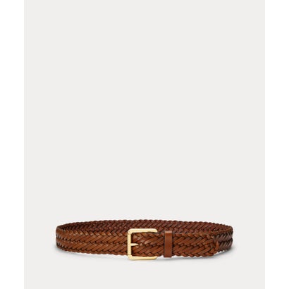 ローレン ラルフ ローレン LAUREN RALPH LAUREN ブレーデッド ヴァケッタ レザー ベルト （200ブラウン）