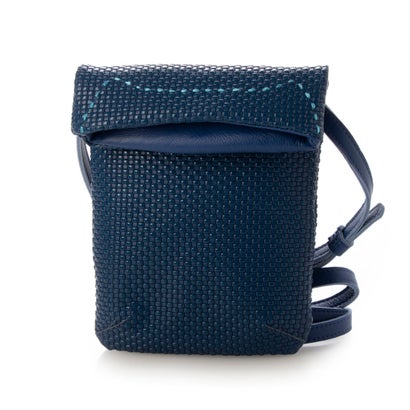 ツモリチサト キャリー tsumori chisato CARRY エンボスメッシュ ショルダーバッグ ミニバッグ スマホショルダー （ネイビー）