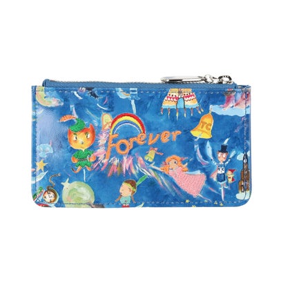 ツモリチサト キャリー tsumori chisato CARRY ピーターパン フラグメントケース キャッシュレス 財布 （ブルー）