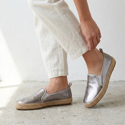エミュ オーストラリア EMU Australia Gum Leather Metallic （Dull Silver）