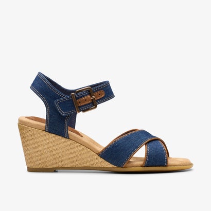 クラークス Clarks Emmalae Iris / エマラエアイリス （ダークデニム） 7,588円