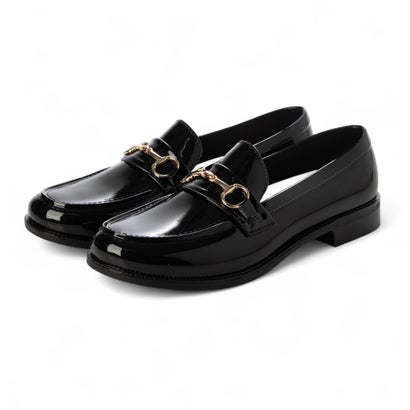 テンパレイト TEMPERATE JAMES 【TEMPERATE/テンパレイト】 ビットローファー レインシューズ （BLACK）
