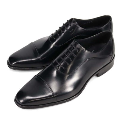 ランバン 寄せあわせ LANVIN COLLECTION 内鳥毛ストレートチップドレスシューズ 83523 （黒いこと）