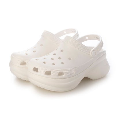 クロックス crocs CROCS/クロックス レディース サンダル 厚底 CLASSIC BAE CLOG W クラッシック ベア 206302-001 （ホワイト）