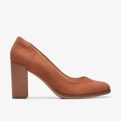 クラークス Clarks Freva85 Court / フレーバ85コート （キャラメルスエード）
