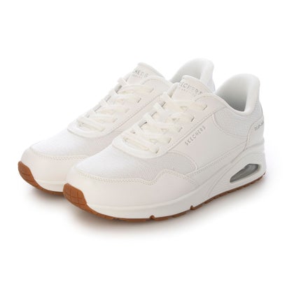 スケッチャーズ SKECHERS SLIP-INS：UNO - BANKSIA（スリップインズ：ウノ - バンクシア）177117W バンジーレーススニーカー （ホワイト）