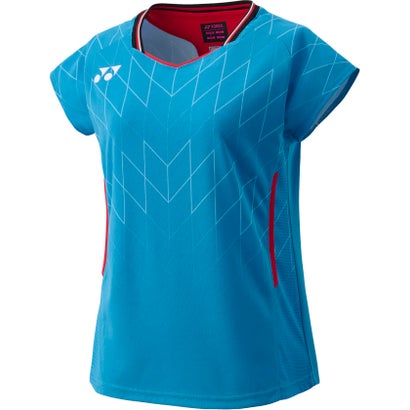 ヨネックス YONEX ヨネックス YONEX テニス ウィメンズゲームシャツ フィットシャツ 20915 (449 セルリアンブルー)|LOCOMALL(ロコンド公式ストア)