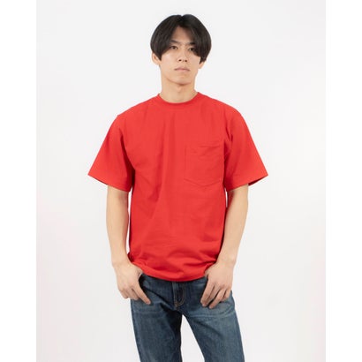 キャンバー CAMBER CAMBER POCKET T-SHIRT -MAX WEIGHTキャンバー ヘビーウェイト 隠しT （赤いこと）