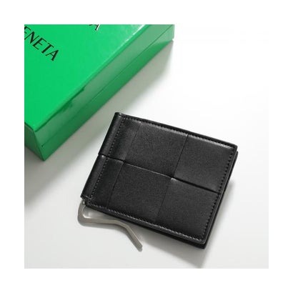 ボッテガヴェネタ BOTTEGA VENETA BOTTEGA VENETA 紙入れ CASSETE 749453 VBWD2 御釣り入れなし （8803/黒いこと）