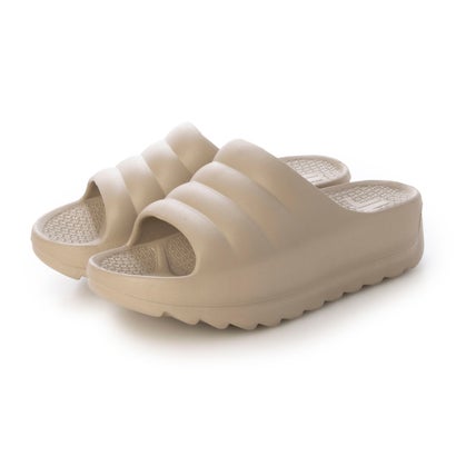 テリック TELIC レディース メンズ サンダル スライド 厚底 W-CLOUD (ブラウン)|LOCOMALL(ロコンド公式ストア)
