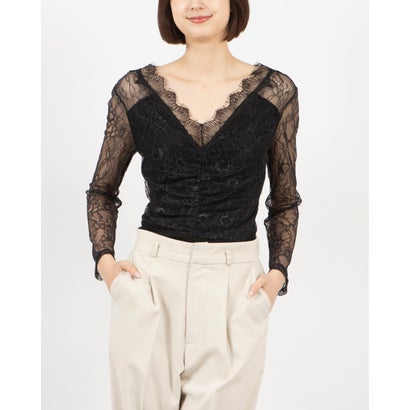 リナシメント RINASCIMENTO タンガ付レースTOPS【返品不可商品】 （Nero）