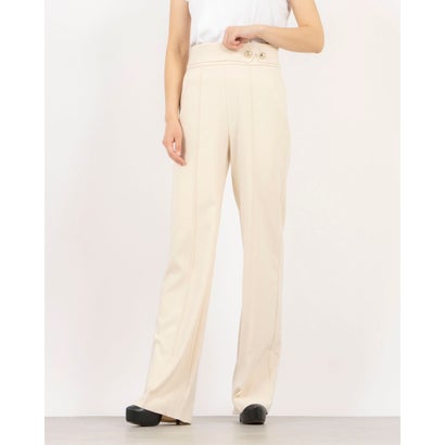 リナシメント RINASCIMENTO ベルトデザインセンターステッチパンツ （Beige Chiaro）
