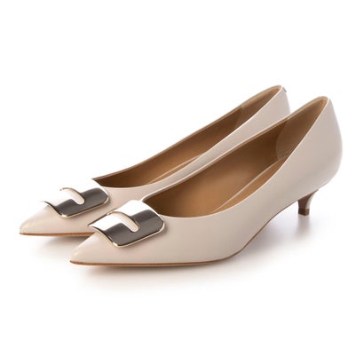 ペリーコ PELLICO ANIMA ANELLI FIBBIA 3.5コマーシャル パンプス （ASH WHITE）