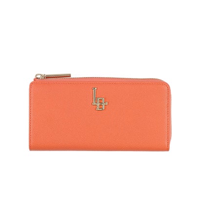 ランバン オン ブルー LANVIN en Bleu エルヴィー Lファスナー長財布 （サーモンピンク）