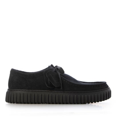 クラークス Clarks TORHILL LO （Black Suede）